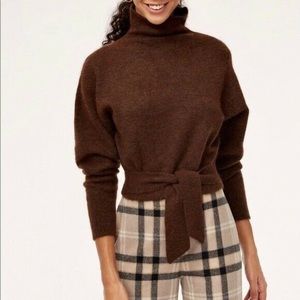 EUC Lorin sweater brown sz small